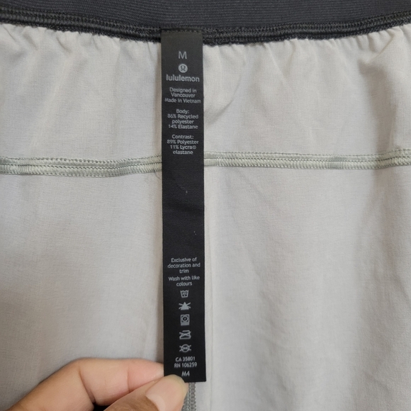 Lululemon athletica T.H.E Linerless shorts men's size medium. - Picture 10 of 11